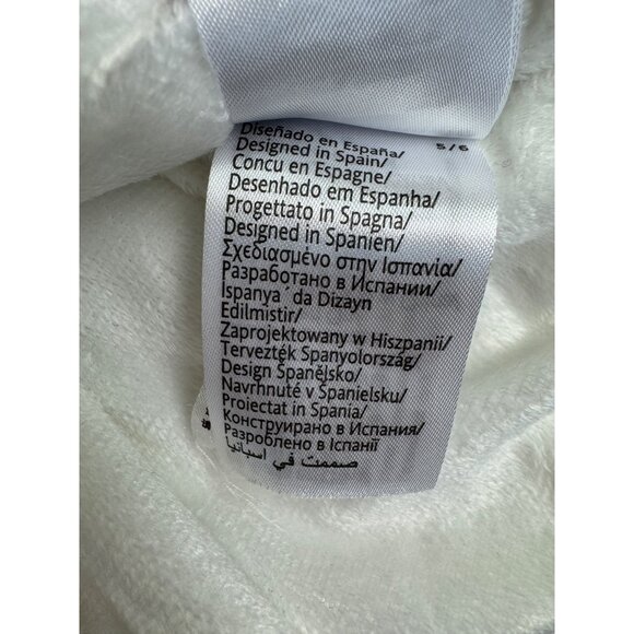 Mayoral Infant Girls White Textured Coat Faux Fur Collar Size 24M - Picture 5 of 16